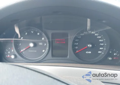 2009 Pontiac G8 из США, поврежденный, VIN 6G2ER57789L161923